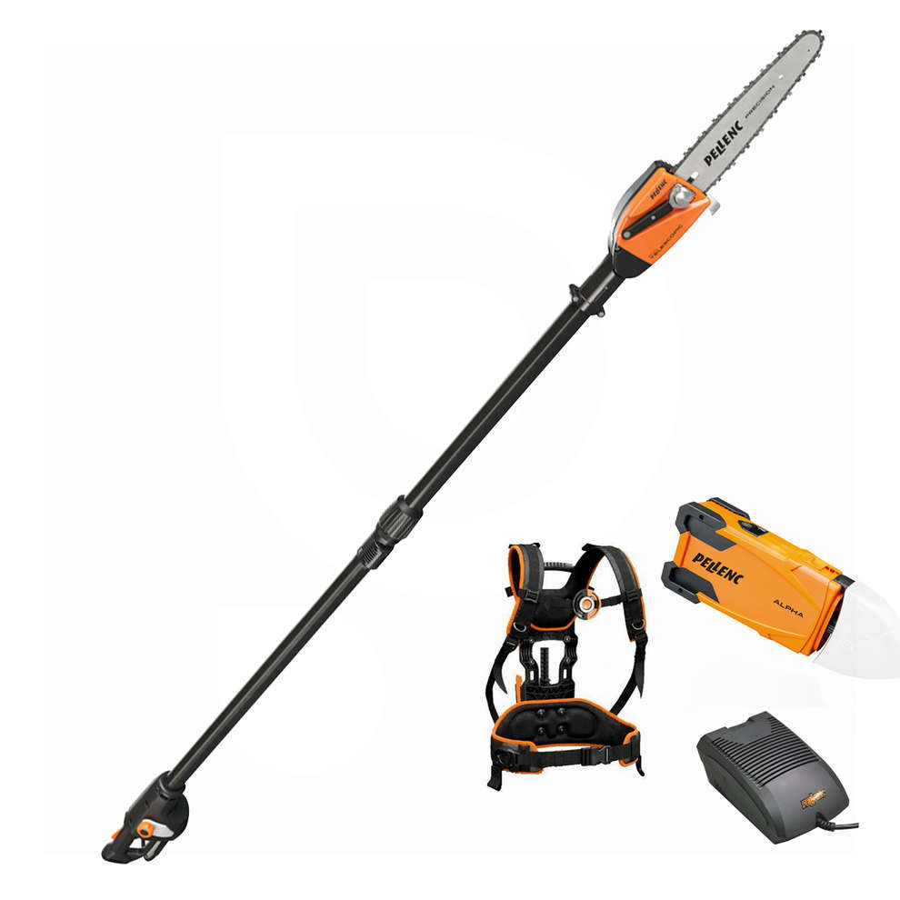 Scie télescopique verticale Pellenc SELION T220 EVOLUTION avec kit de batterie